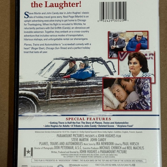 Planes, Trains and Automobiles DVD - Picture 2 of 2